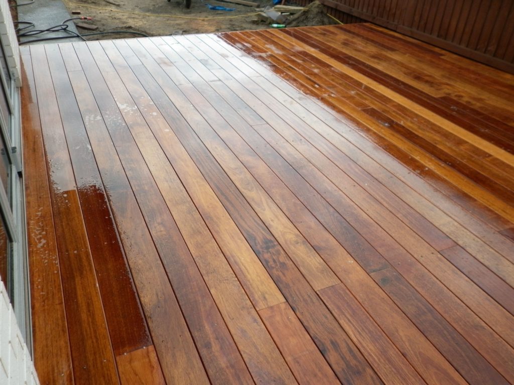 timber post | kwila decking