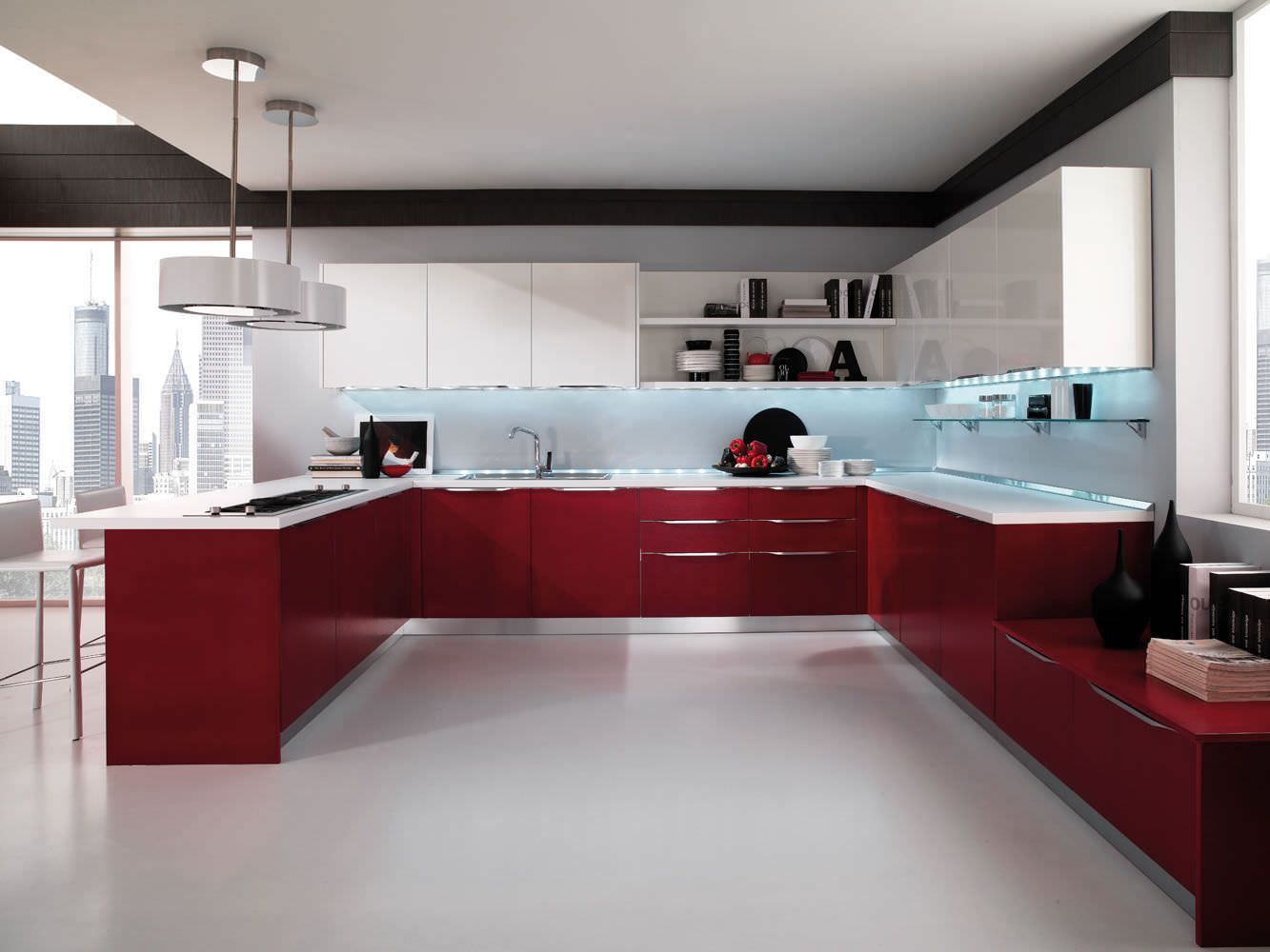 High Gloss Kitchen Cabinets | Best Gloss Kitchen Units 2021