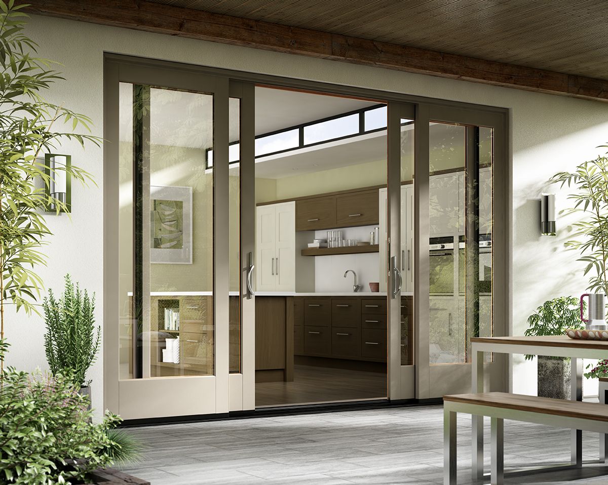 Sliding Glass Entrance Door Off Living Room