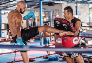 Muay Thai training