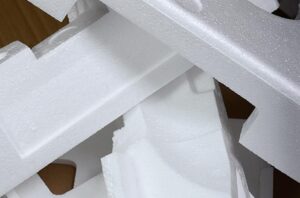 Recycling polystyrene packaging